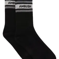 Носки с жаккардовым логотипом