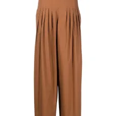 Брюки палаццо с завышенной талией Брюки палаццо с завышенной талией