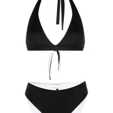 Бикини с вырезом халтер