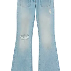 Джинсы bootcut с заниженной талией