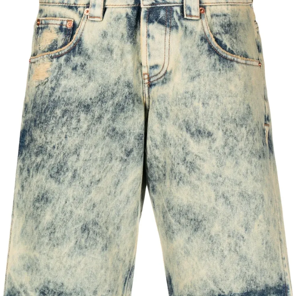 Джинсовые шорты с нашивкой-логотипом