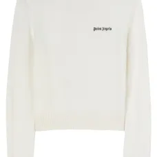 Джемпер с вышитым логотипом