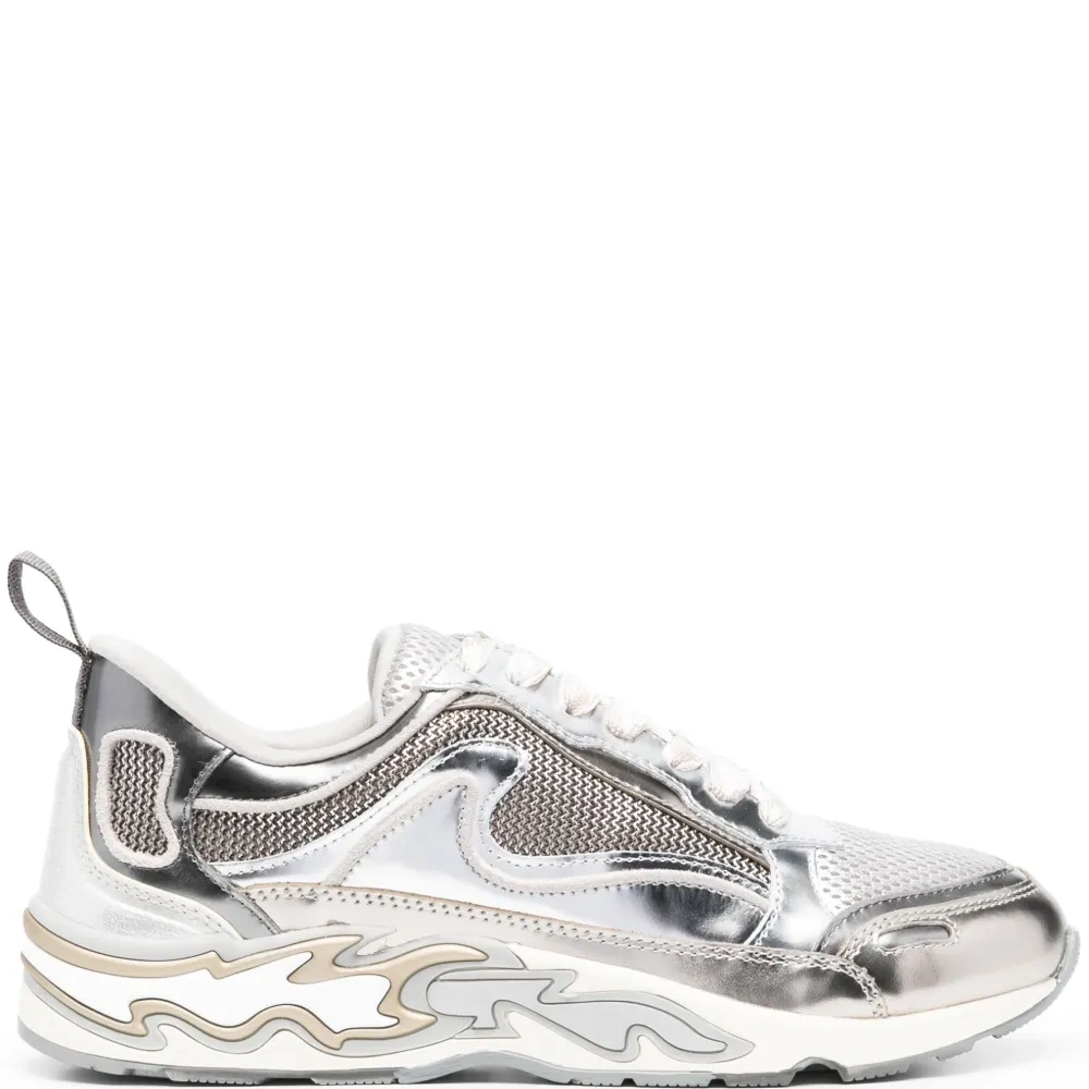 Кроссовки со вставками