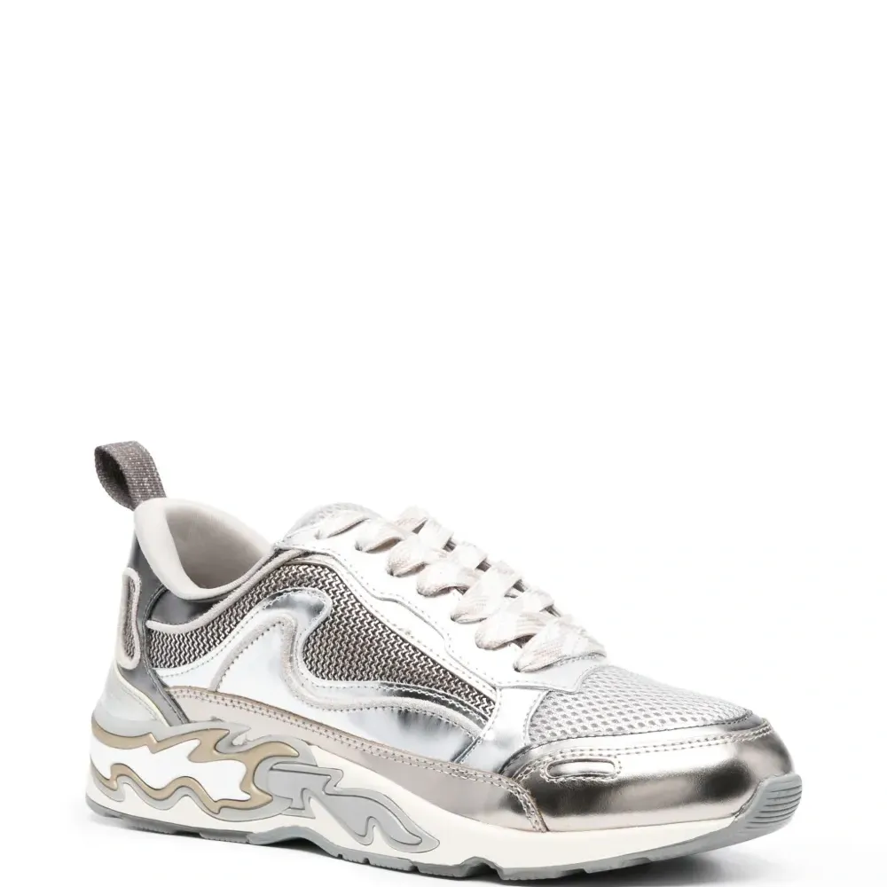 Кроссовки со вставками