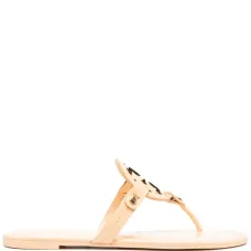 Кожаные шлепанцы