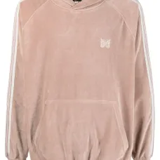 Велюровое худи с полосками