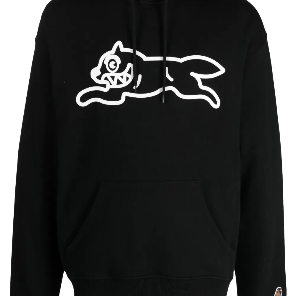 Худи Running Dog с отделкой в рубчик