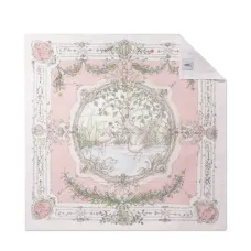 Одеяло из органического хлопка с графичным принтом Одеяло из органического хлопка с графичным принтом