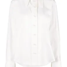 Рубашка с разрезами на манжетах