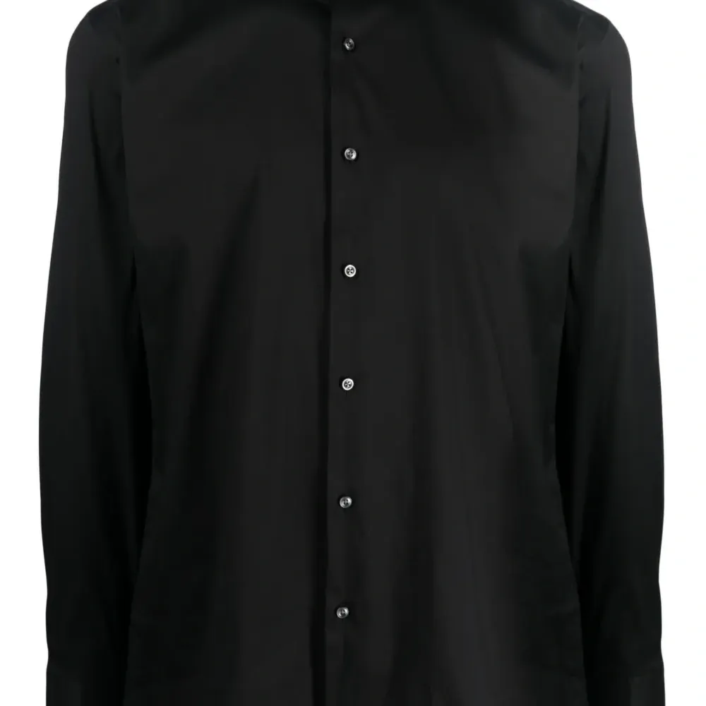 Рубашка с косым воротником