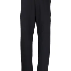 Креповые брюки прямого кроя