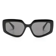 Солнцезащитные очки в квадратной оправе с логотипом