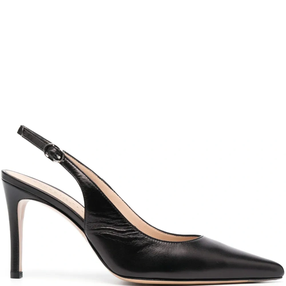 Лакированные туфли Lavinia 85 с ремешком на пятке