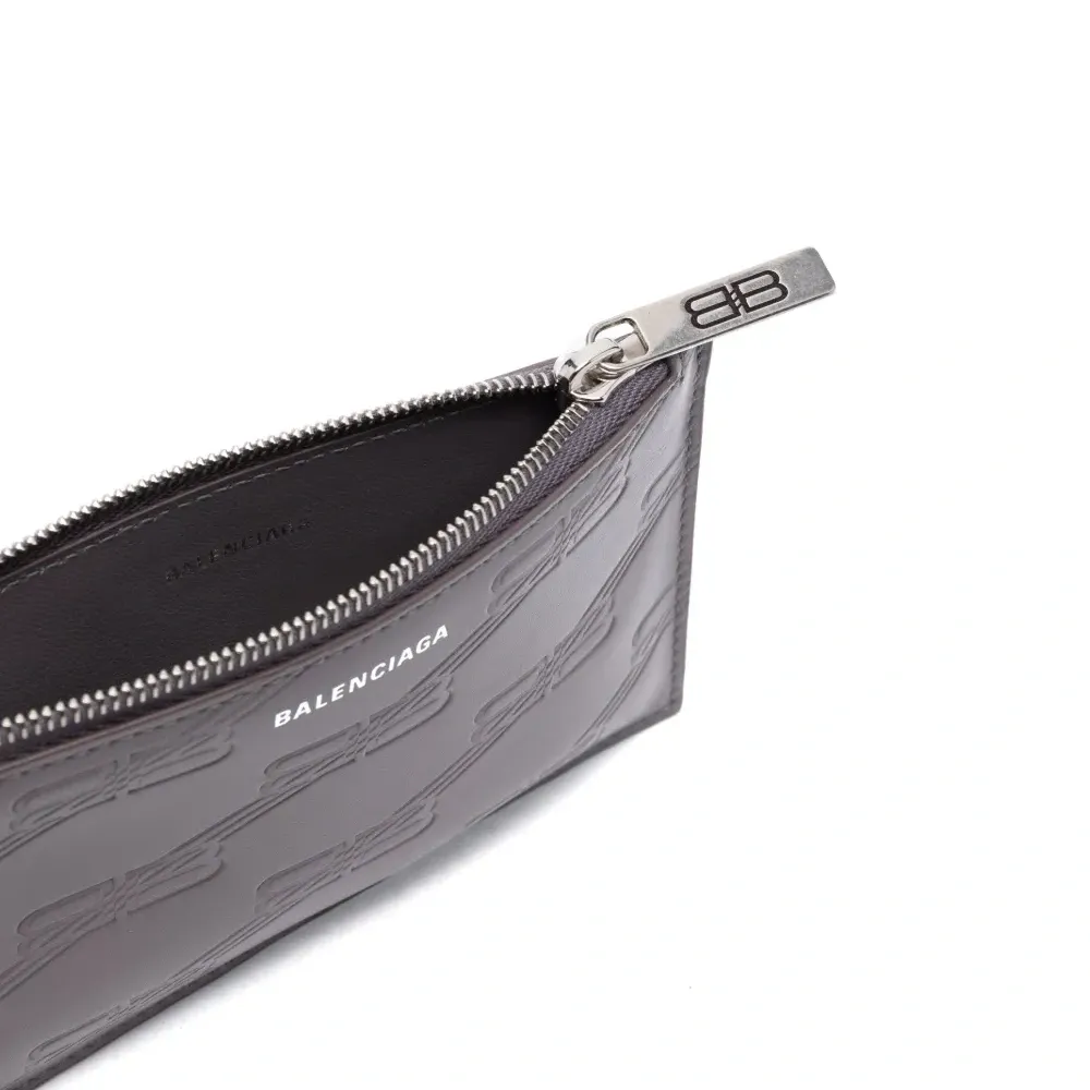 Картхолдер с тисненой монограммой BB