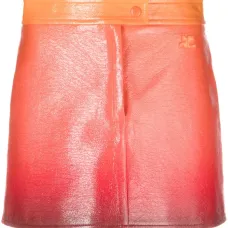 Виниловая юбка мини Iconic