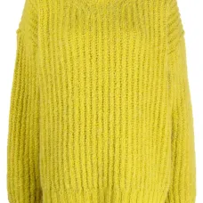 Джемпер крупной вязки