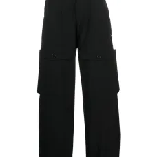 Широкие брюки с завышенной талией