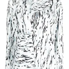 Блузка с графичным принтом