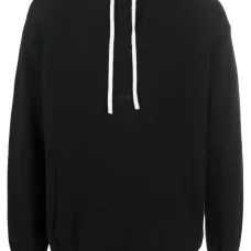 Худи с контрастной кулиской и отделкой