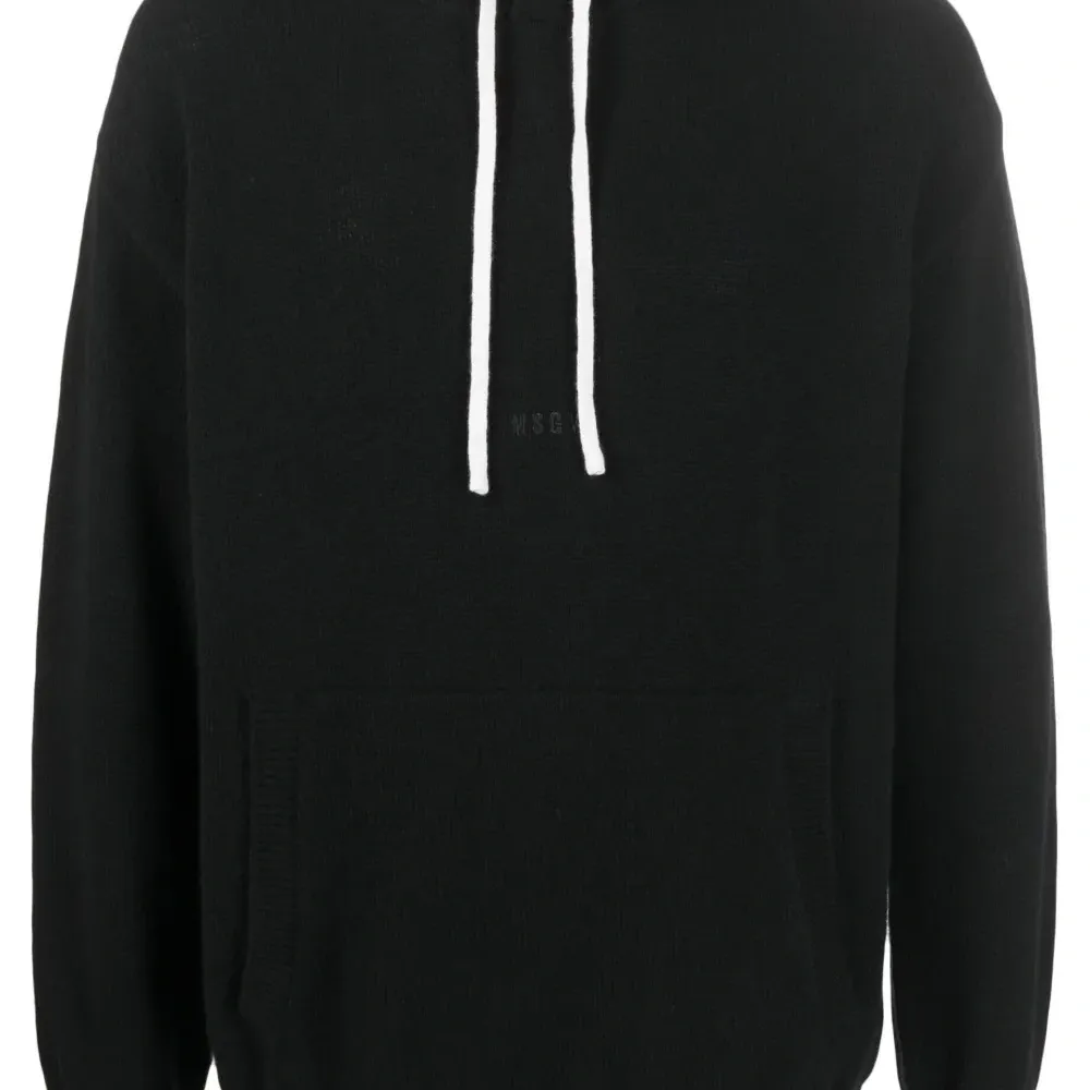 Худи с контрастной кулиской и отделкой