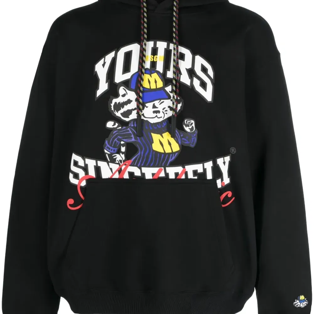 Худи с графичным принтом