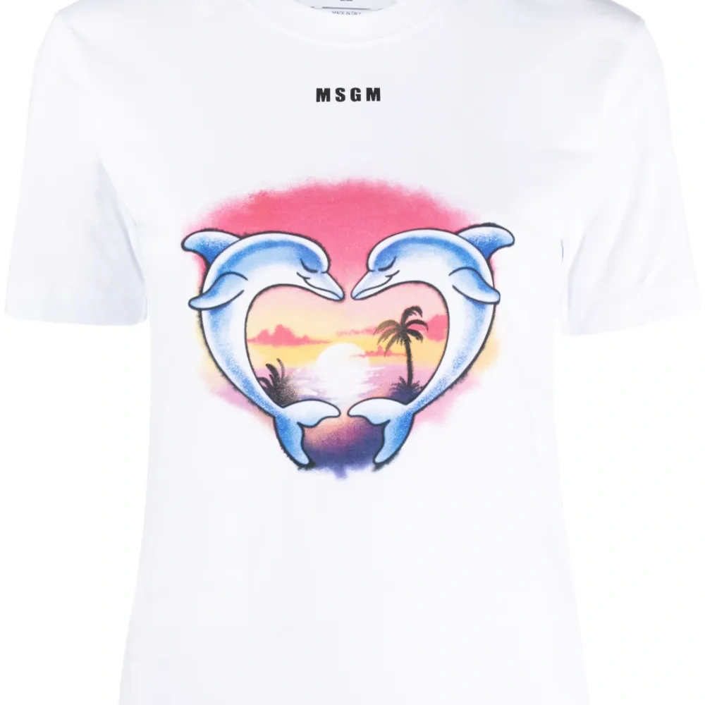 Футболка с принтом