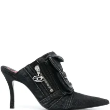 Джинсовые мюли D-Venus Pocket 100