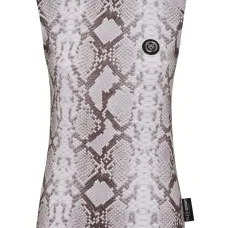 Топ со змеиным принтом