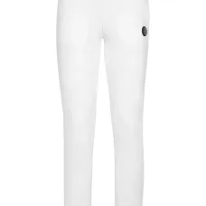 Зауженные спортивные брюки с нашивкой-логотипом Зауженные спортивные брюки с нашивкой-логотипом