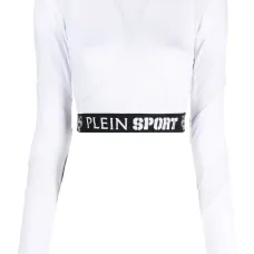 Облегающий топ с логотипом Облегающий топ с логотипом