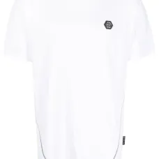 Футболка с нашивкой-логотипом