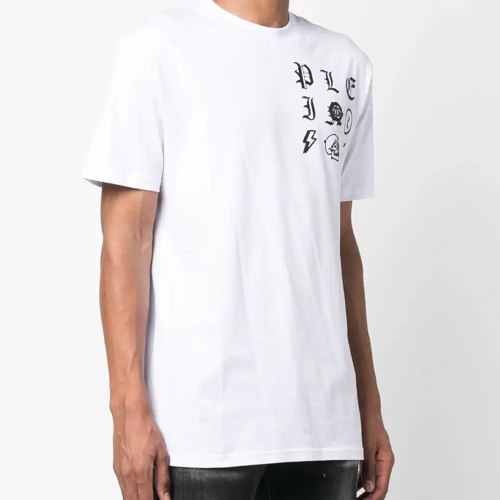 Футболка Gothic Plein с логотипом