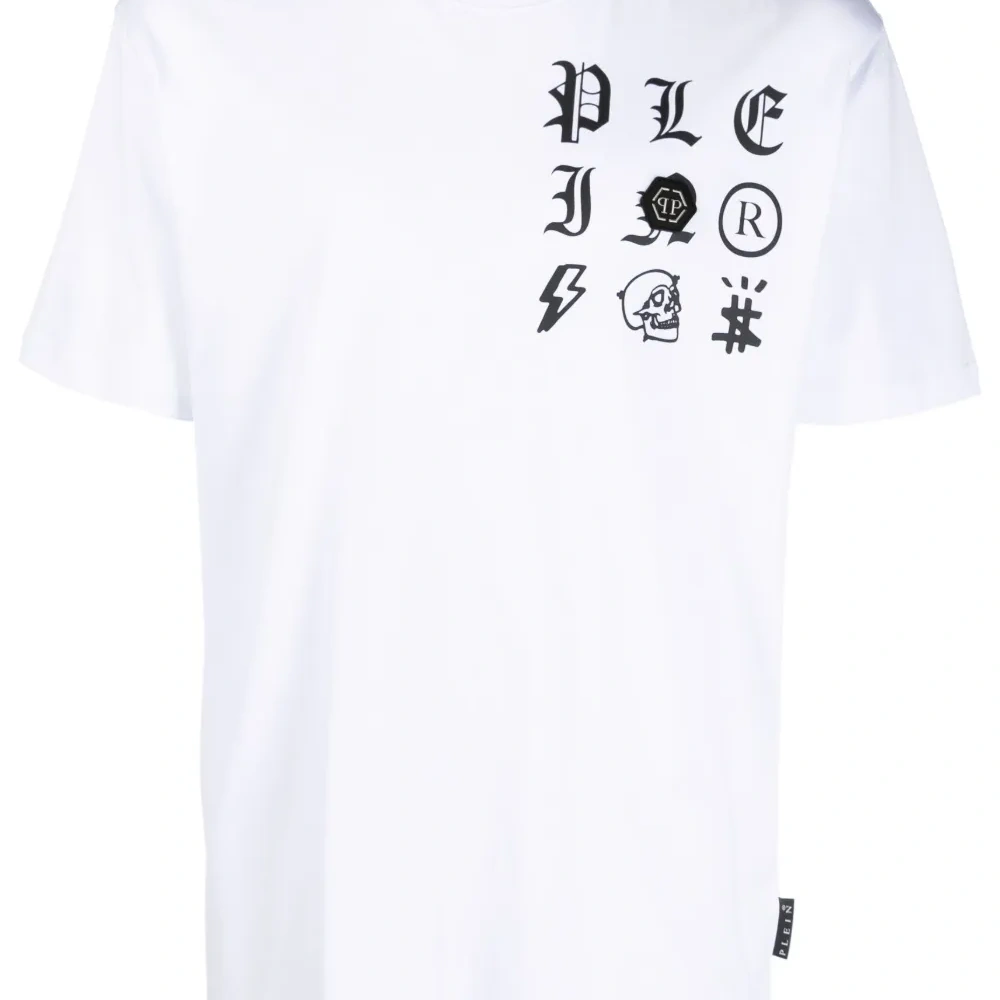 Футболка Gothic Plein с логотипом