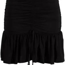 Юбка с завышенной талией и сборками