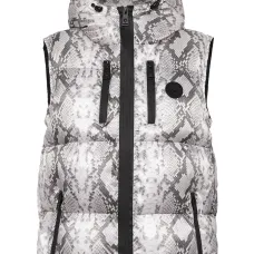 Жилет с капюшоном и логотипом Жилет с капюшоном и логотипом