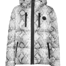 Пуховик с логотипом