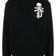 Худи с логотипом Gothic Plein