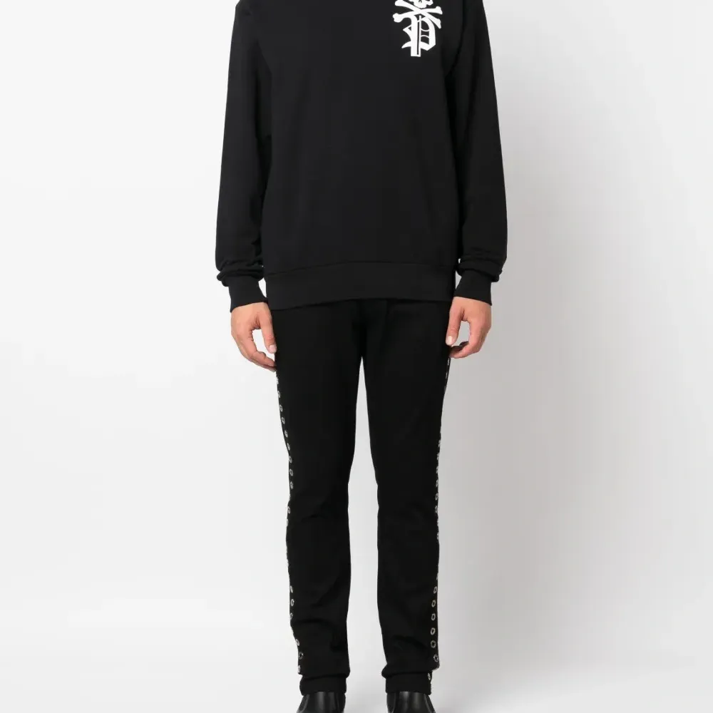 Худи с логотипом Gothic Plein