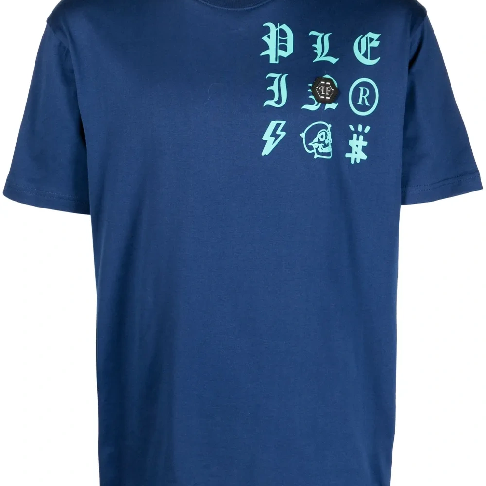 Футболка Gothic Plein с логотипом