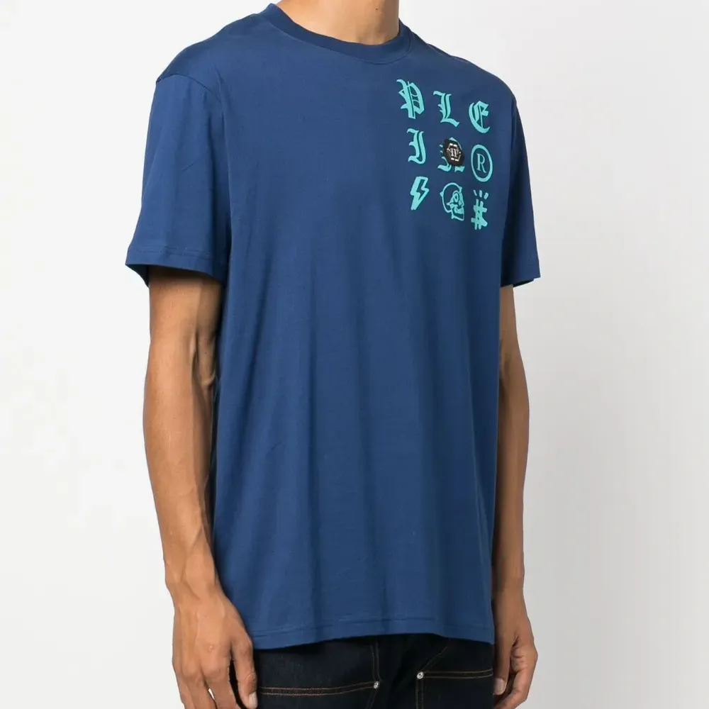 Футболка Gothic Plein с логотипом