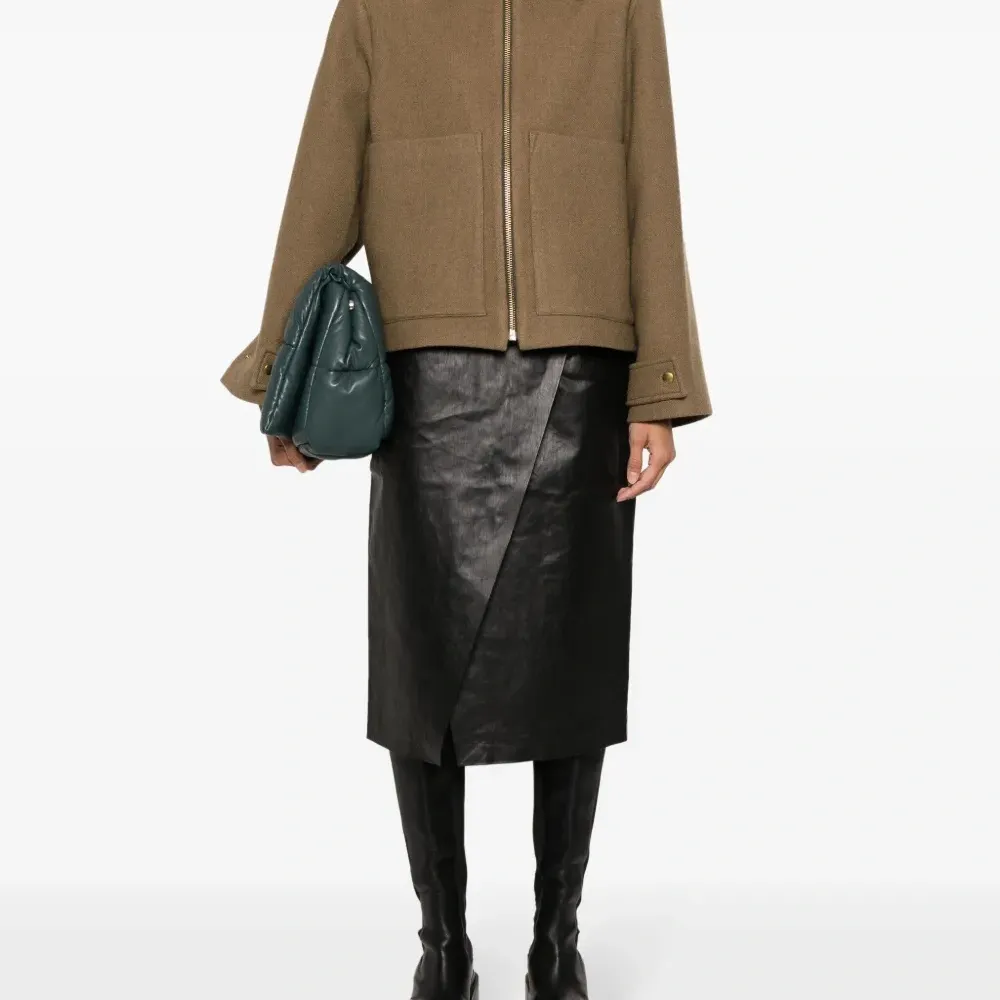 Юбка миди с ремешком