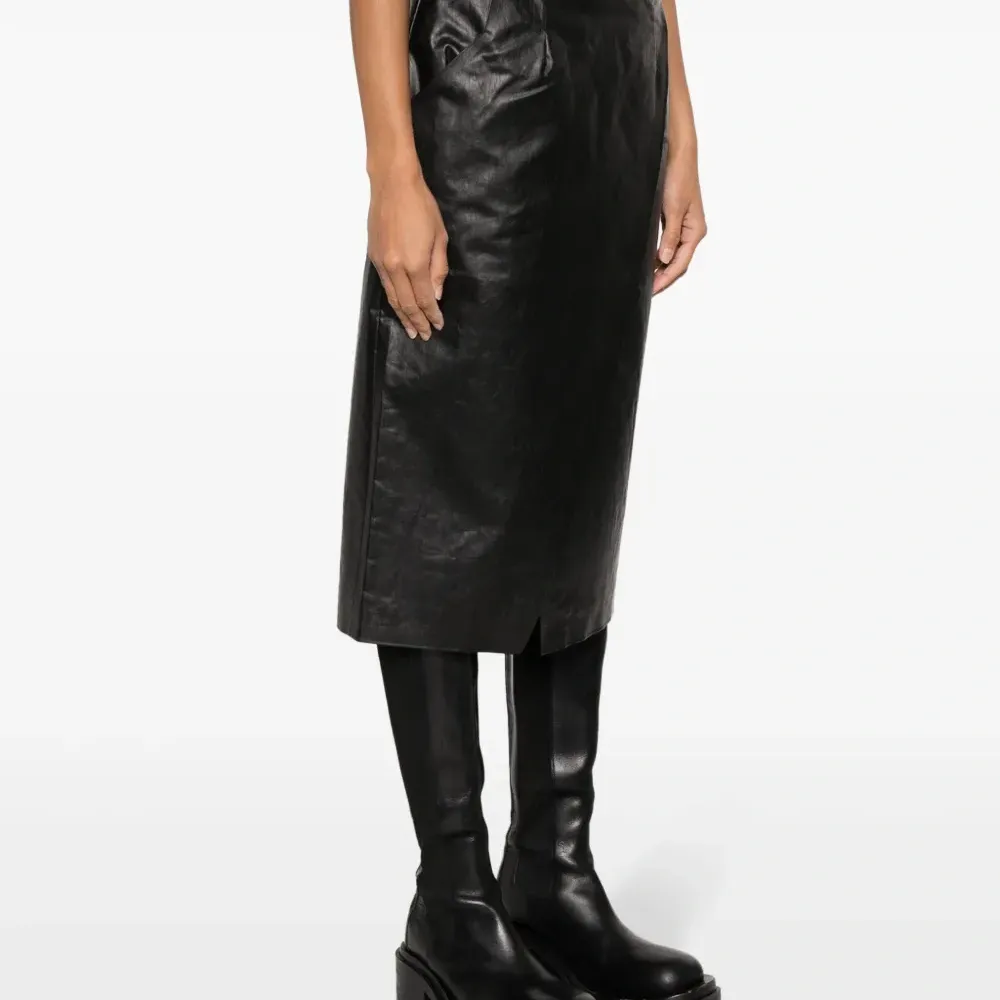 Юбка миди с ремешком