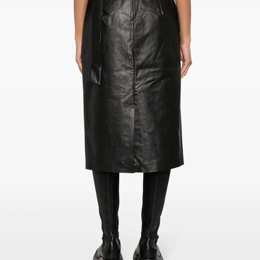 Юбка миди с ремешком