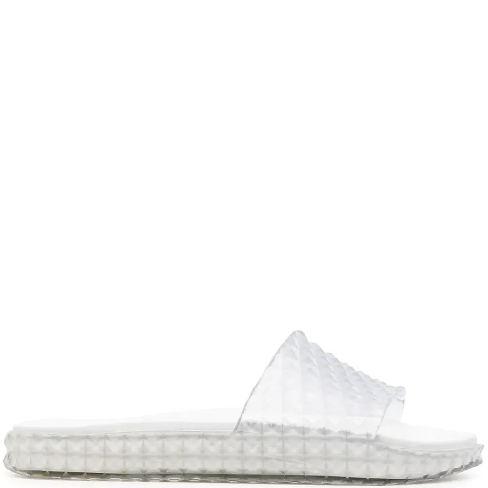 Фактурные шлепанцы из коллаборации с Melissa