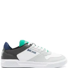 Кроссовки со вставками и логотипом