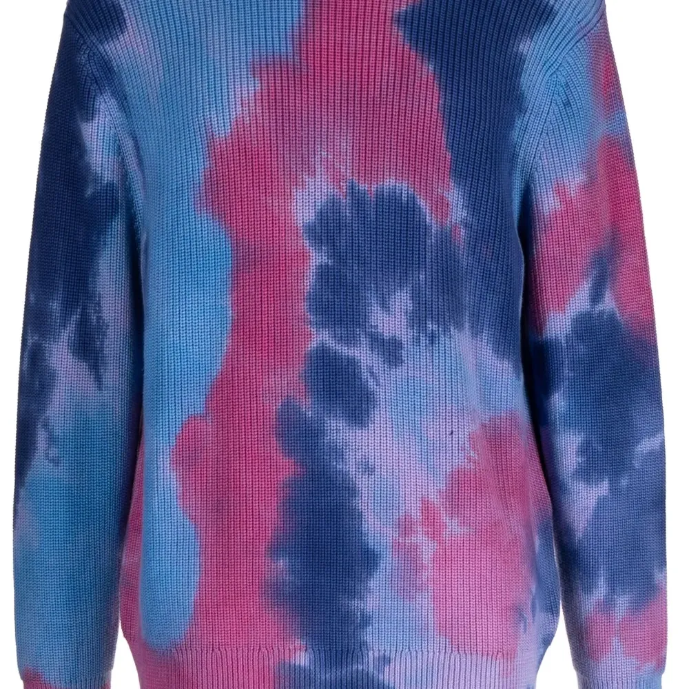 Джемпер с эффектом потертости