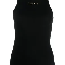 Топ с тисненым логотипом