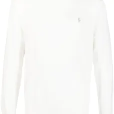 Джемпер с вышитым логотипом