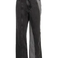 Прямые брюки с нашивкой-логотипом Прямые брюки с нашивкой-логотипом