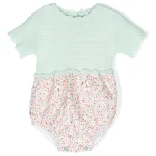 Боди с цветочным принтом